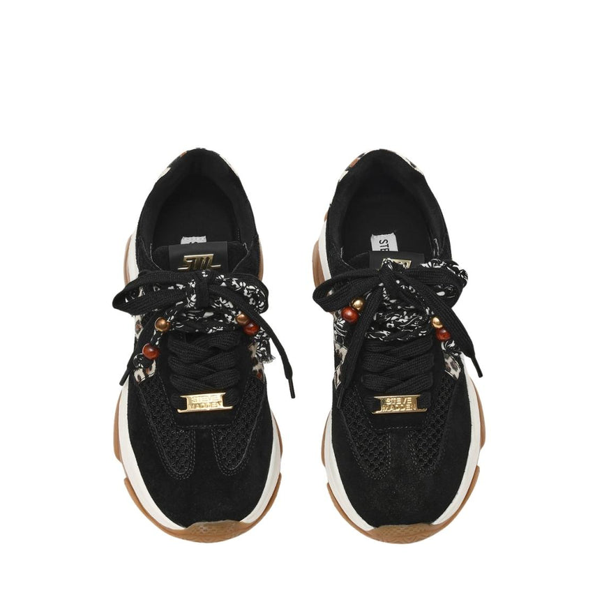 Maxfield Black Suede Tenis Deportivos Para Mujer