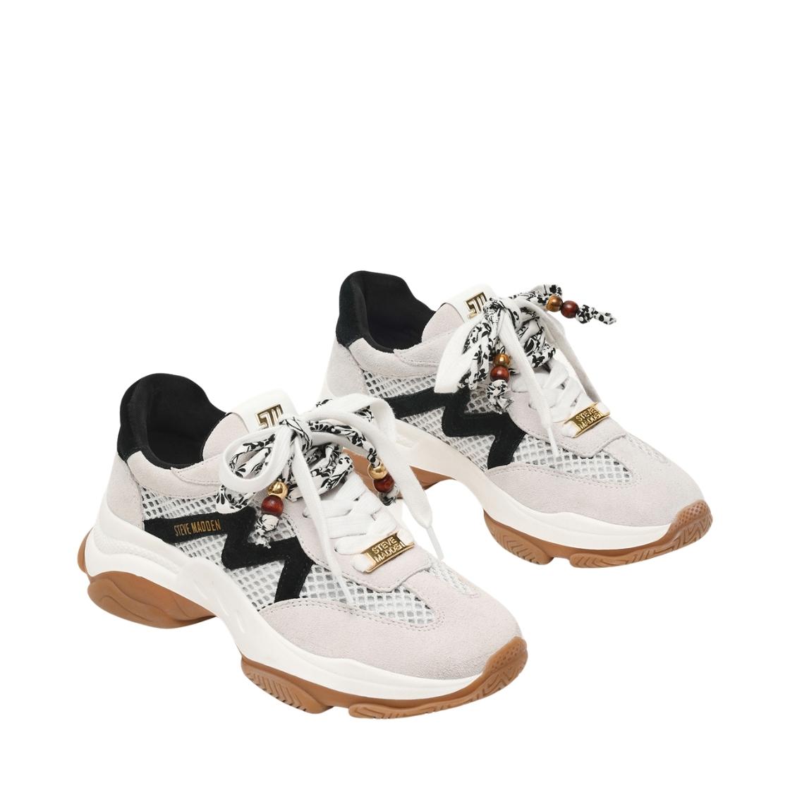 Maxfield Ice Suede Tenis Deportivos Blancos