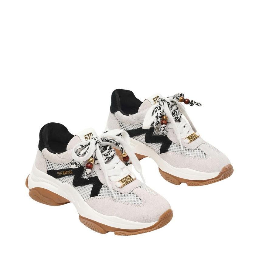 Maxfield Ice Suede Tenis Deportivos Blancos