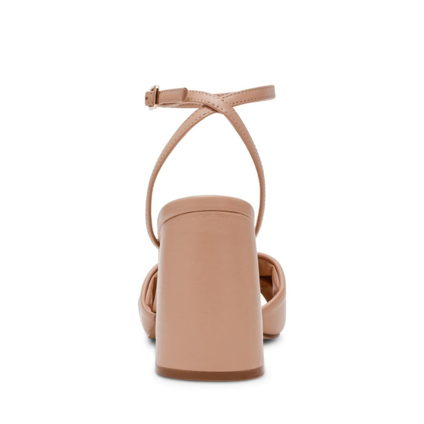 Meladi Blush Leather Tacones Rosa Nude Para Mujer