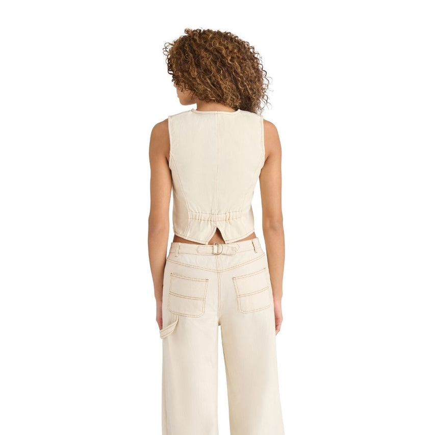 Micky Top Oatmeal Chaleco para Mujer