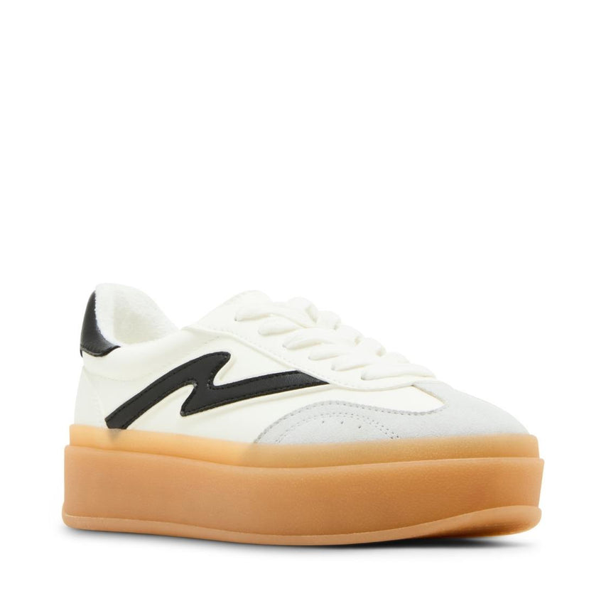 Mightty White Black Tenis Blanco con Negro