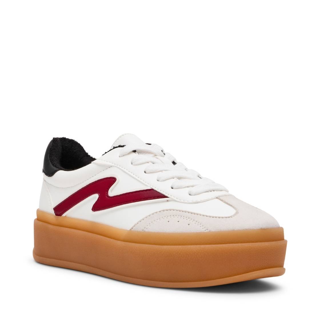 Mightty White Multi Tenis Blanco con Rojo