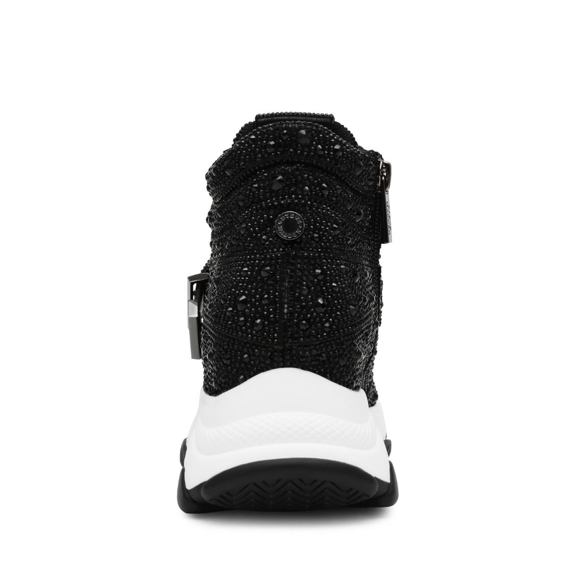 Millstone Black Tenis con Brillos Negros para Mujer