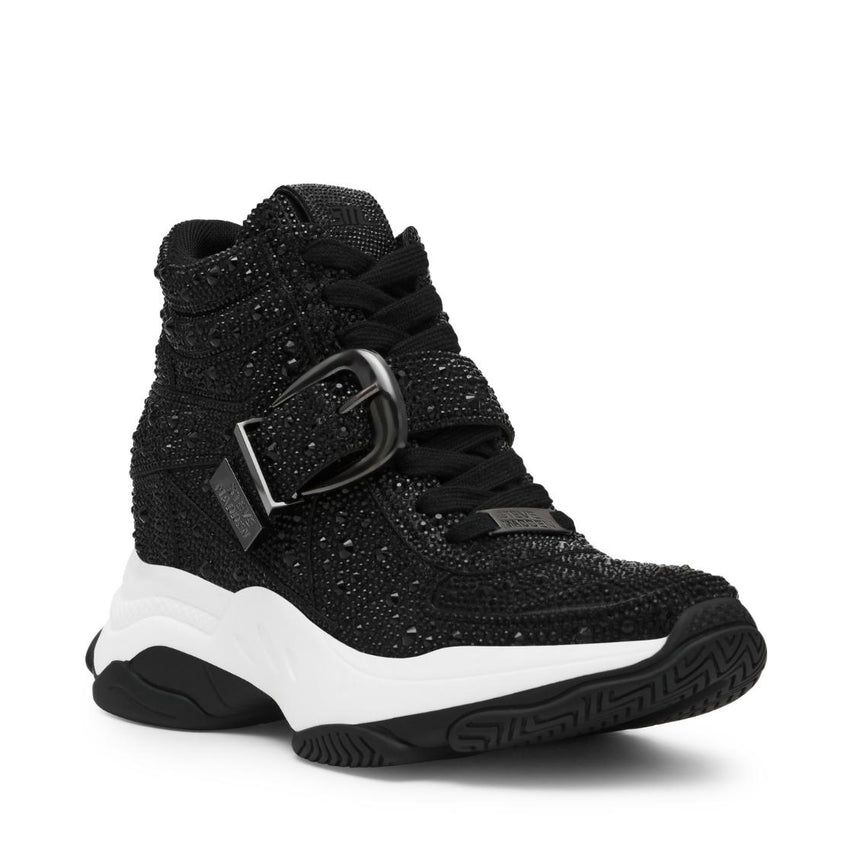 Millstone Black Tenis con Brillos Negros