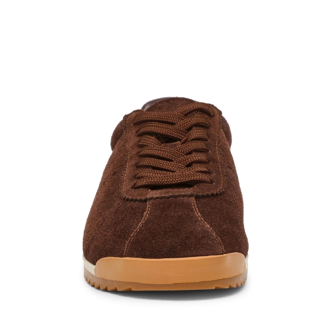 Mirage Sm Chocolate Brown Suede Tenis de  Gamuza Cafes para Mujer