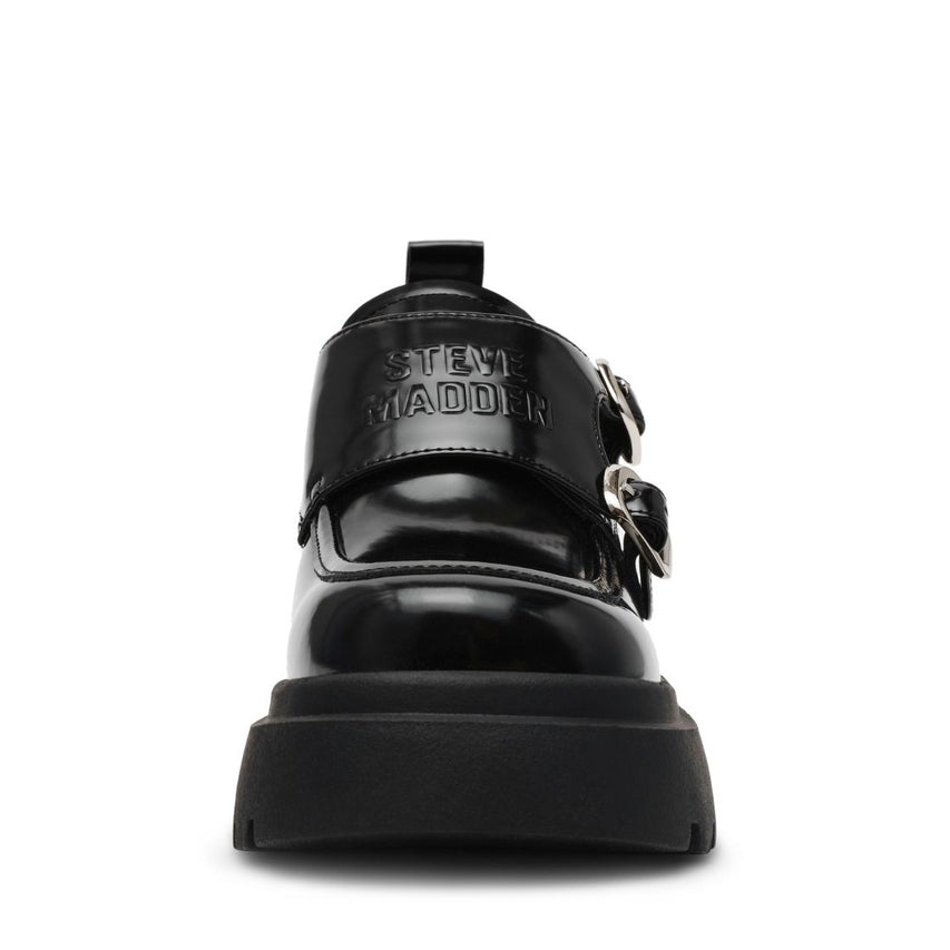 Mock Up Black Box Leather Mocasines de Piel para Mujer