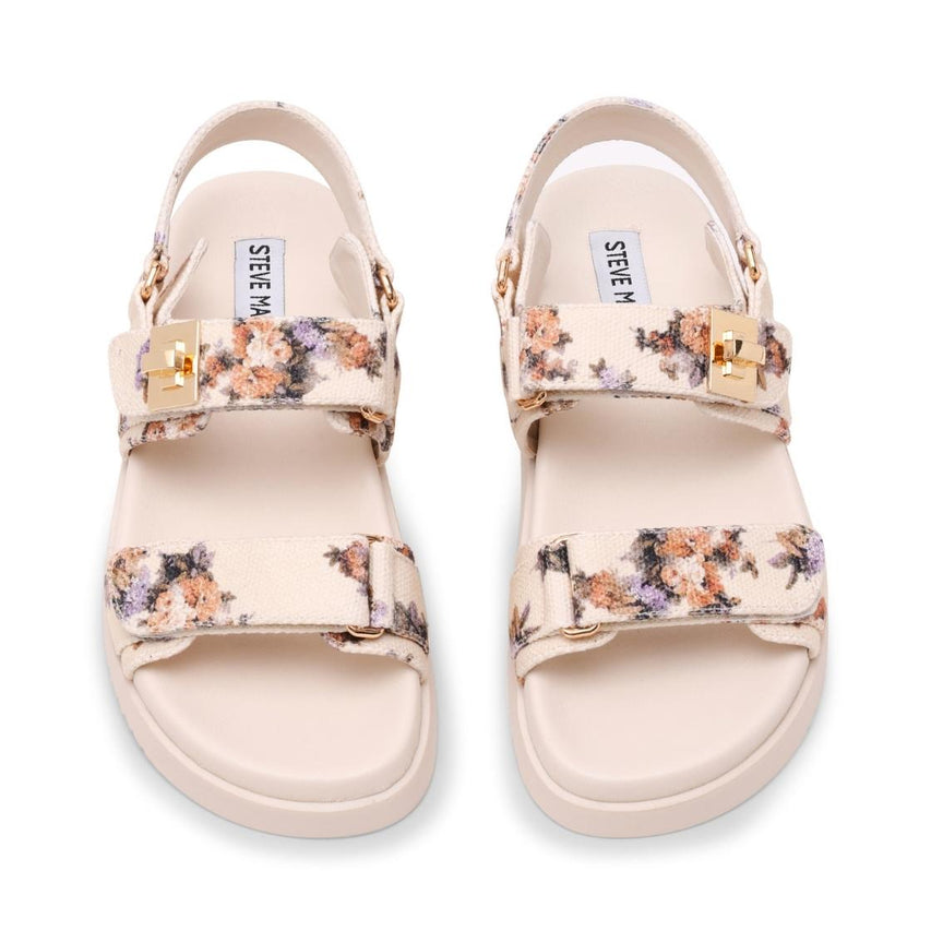 Mona Floral Sandalias Rosas Para Mujer