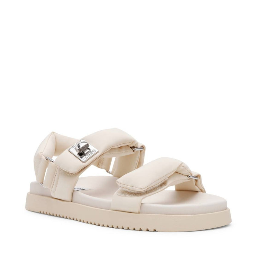 Monat Bone Nylon Sandalias Blancas