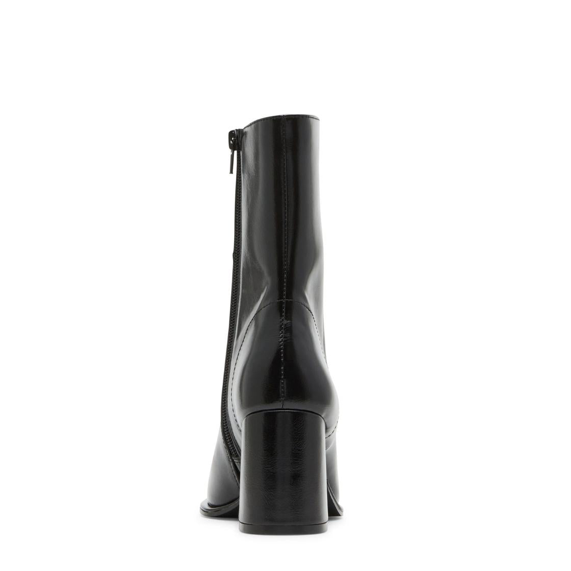 Monica Black Shiny Botines Negros para Mujer