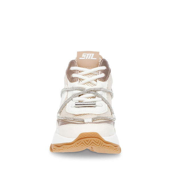 Motocross Cream Rose Gold Tenis para Mujer