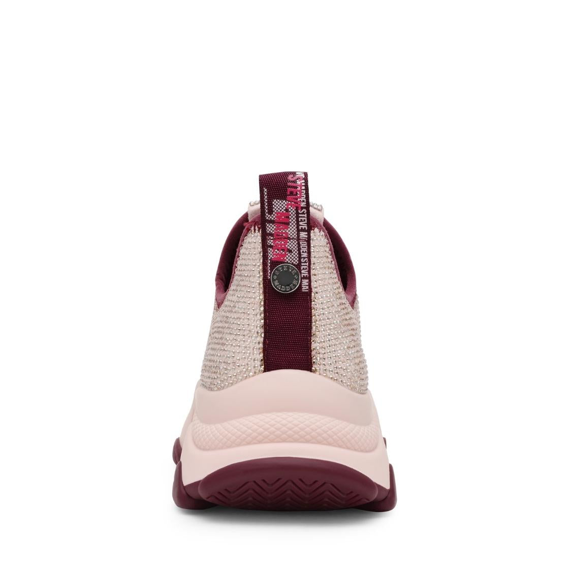 Mythical Pink Cherry Lacquer Tenis Rosas con Brillos para Mujer