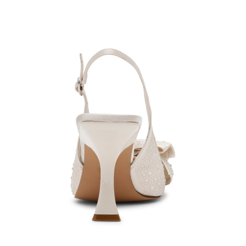 Neasa Ivory Pearl Tacones con Pedrería Blancos Para Mujer