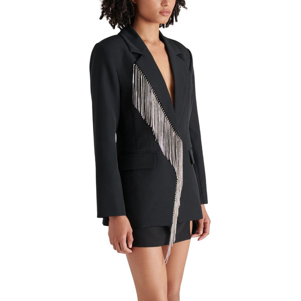 Nellie Blazer Black Saco Negro con Brillos