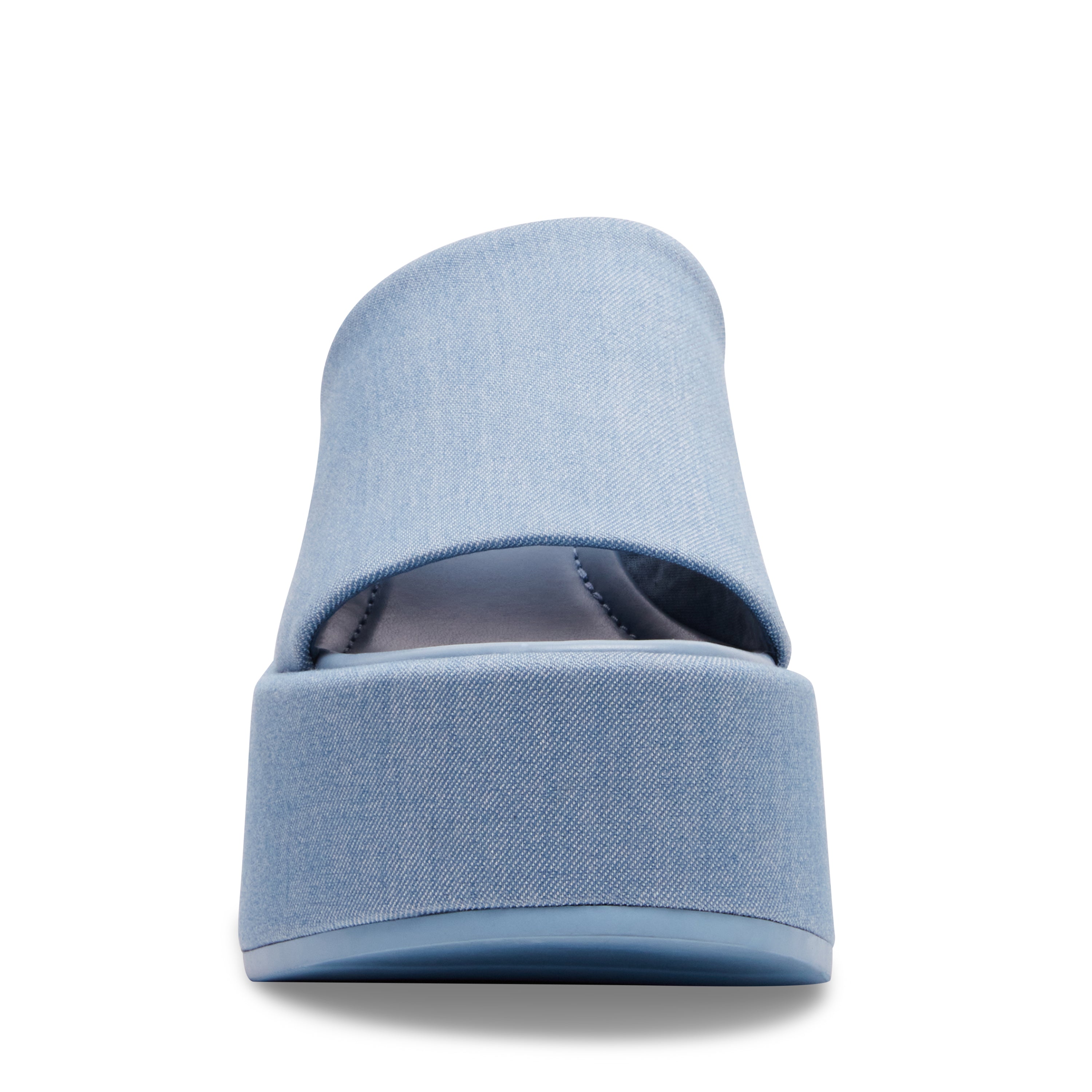 Nico Light Denim Sandalias de Plataforma para Mujer