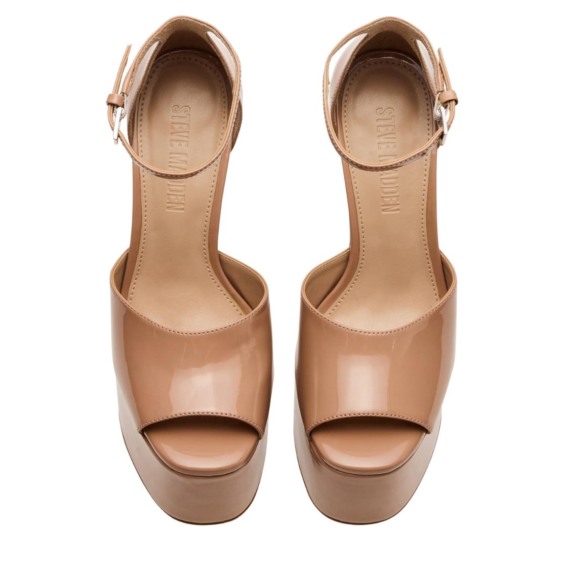 Nightfall Blush Patent Sandalias de Tacon para Mujer