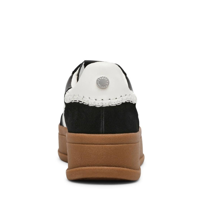 Off Track Black Suede Tenis Negros para Mujer