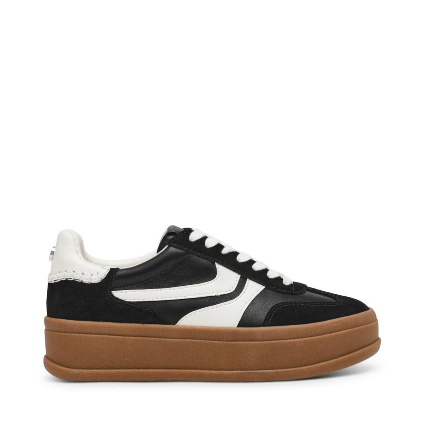 Off Track Black Suede