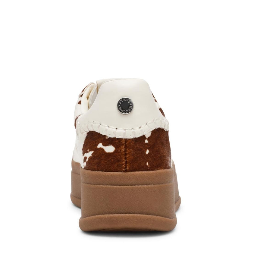 Off Track-C Brown Multi Tenis Cow Print Para Mujer