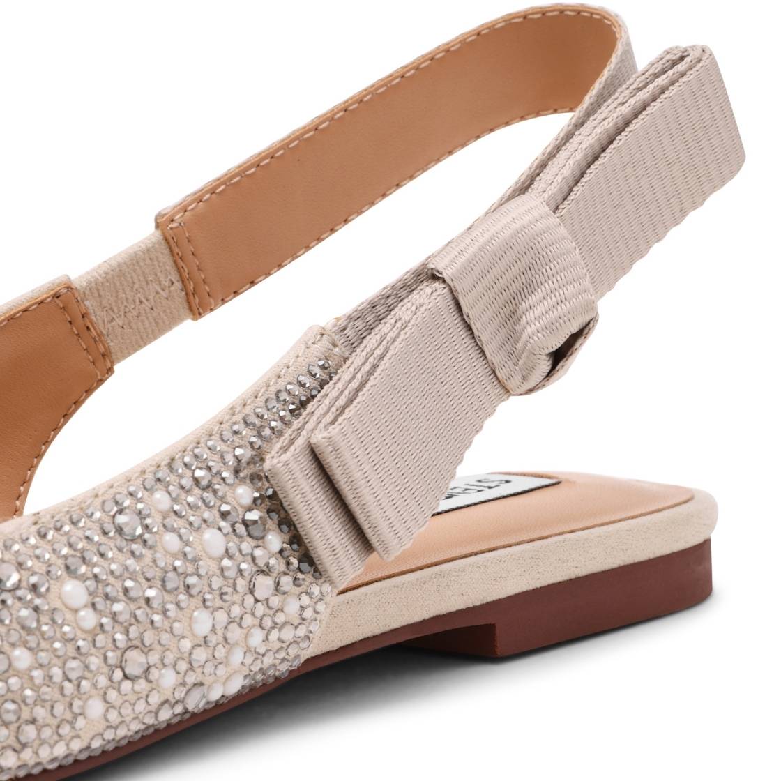 Olyvia P Pearl Multi Flats Plateados