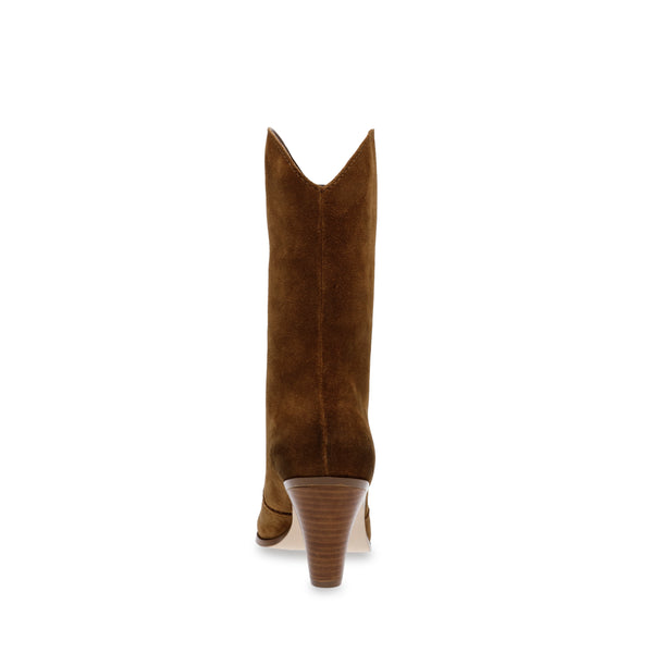 Palmdale Chestnut Suede Botines Cafes para Mujer