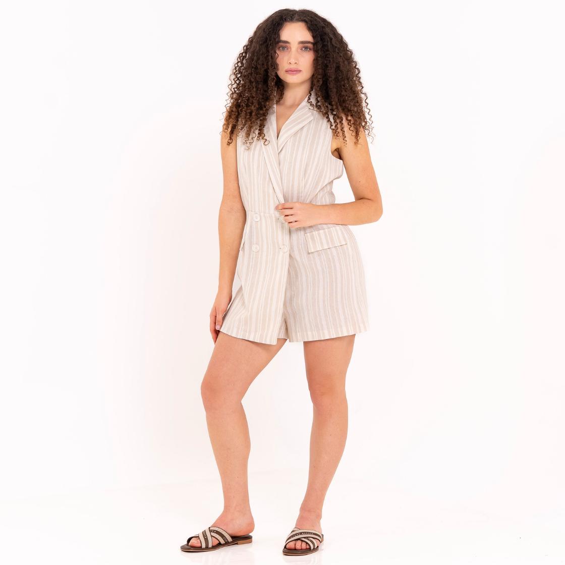 PARIS ROMPER NATURAL