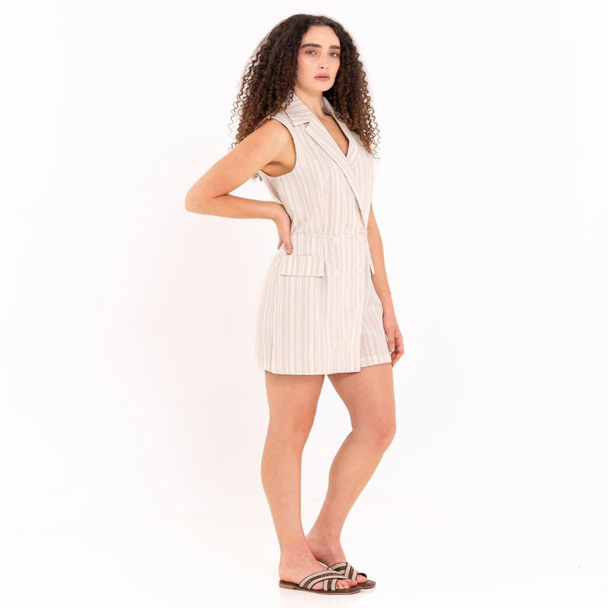 PARIS ROMPER NATURAL
