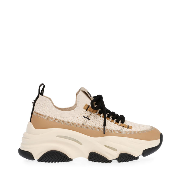 Playmaker Khaki Black Tenis Beige con Negro