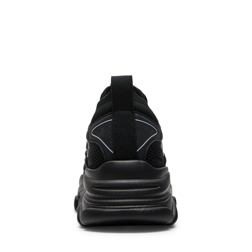 Polaris Black Black Tenis Negros para Hombre