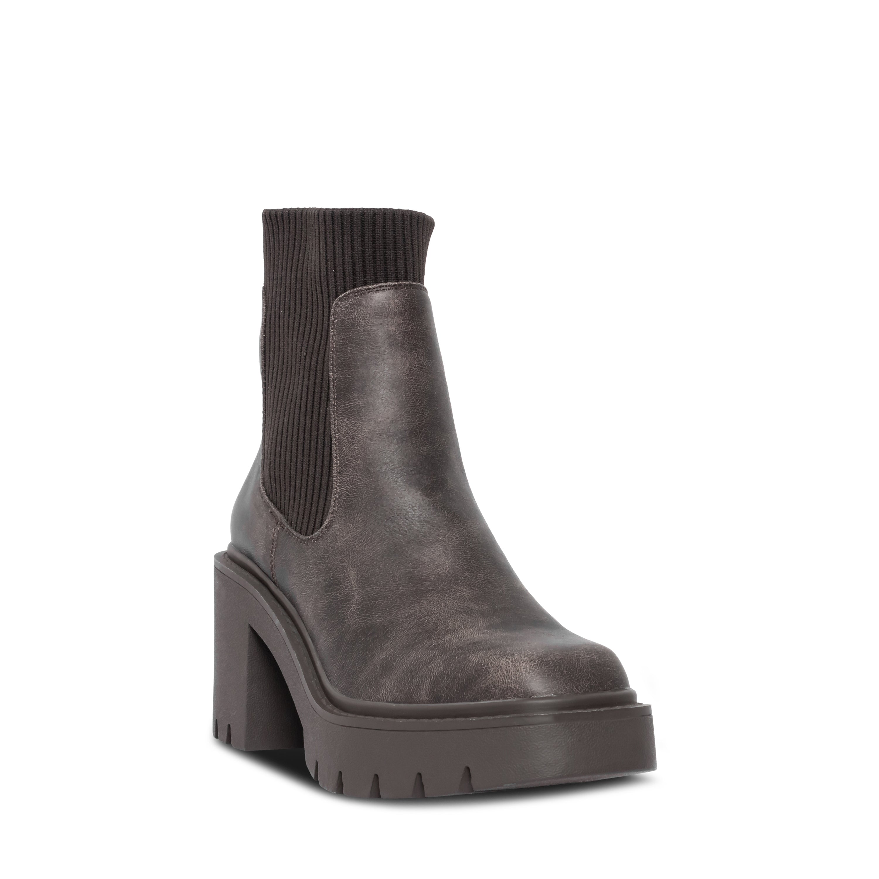 Polish Brown Paris Botines Cafes