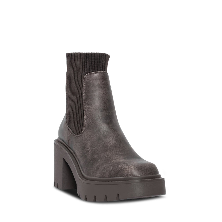 Polish Brown Paris Botines Cafes