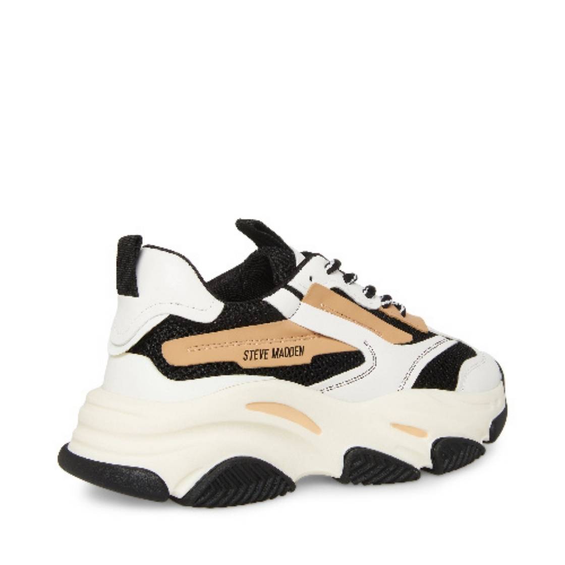 Possesion Black Tan Tenis Chunky Para Mujer