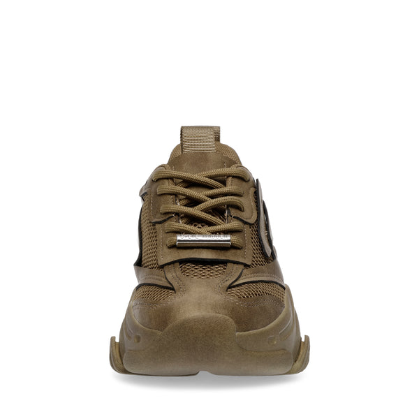 Possession Olive Distressed Tenis para Mujer