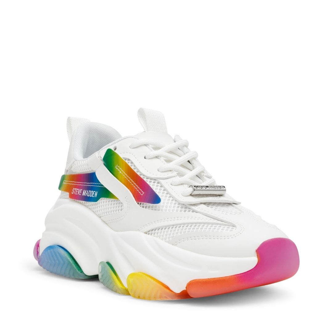 Possession White Multi Multi Tenis Blancos Multicolor