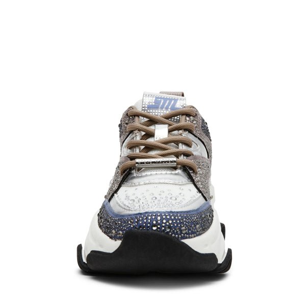 Privy Slate Blue Taupe Tenis con Brillos para Mujer