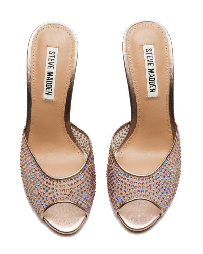 Priya R Blush Tacones con Brillos para Mujer