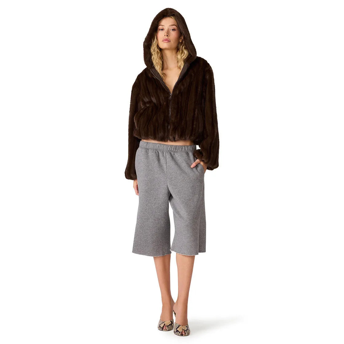 MAVIS J JACKET - WOLF BROWN