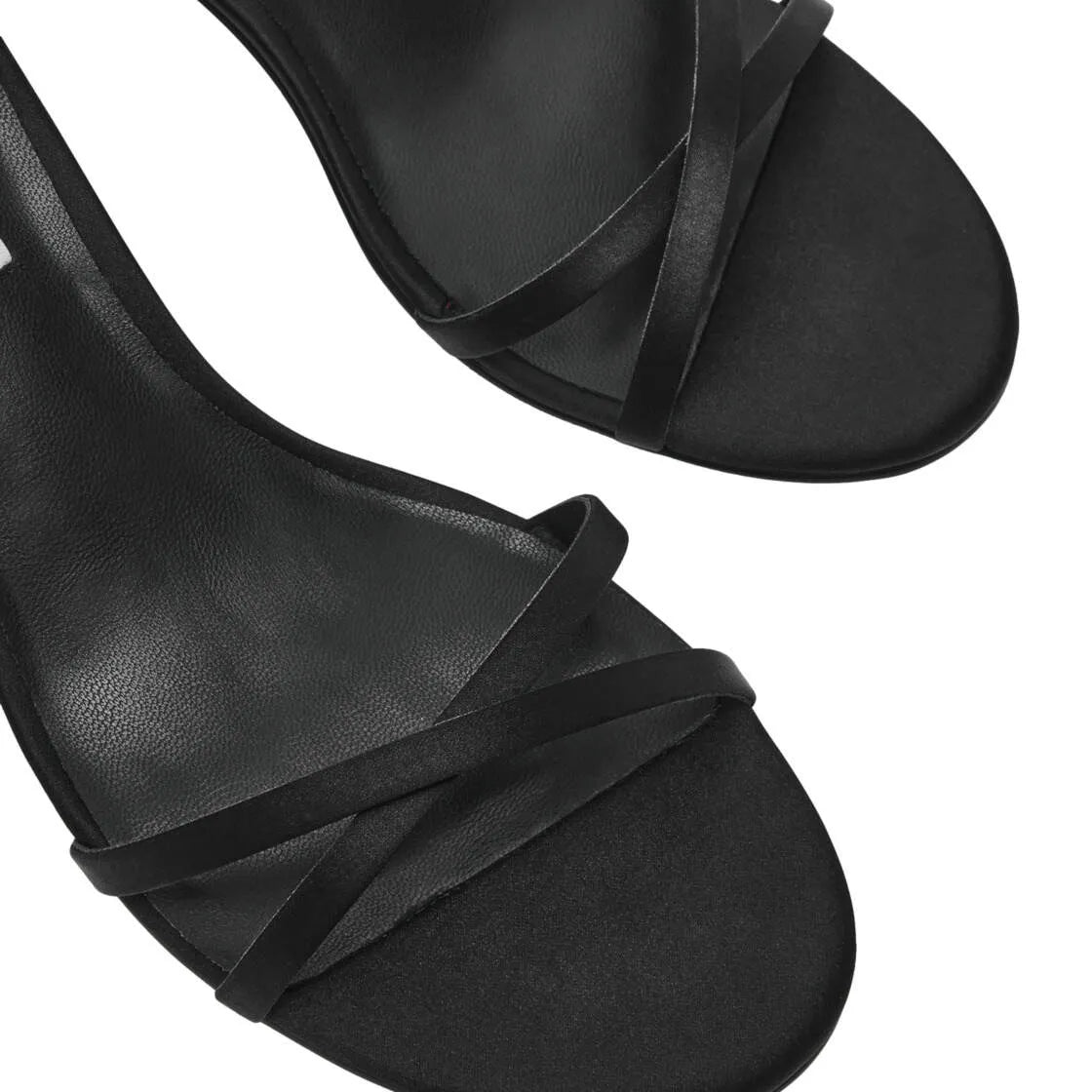 RAILEY BLACK SATIN