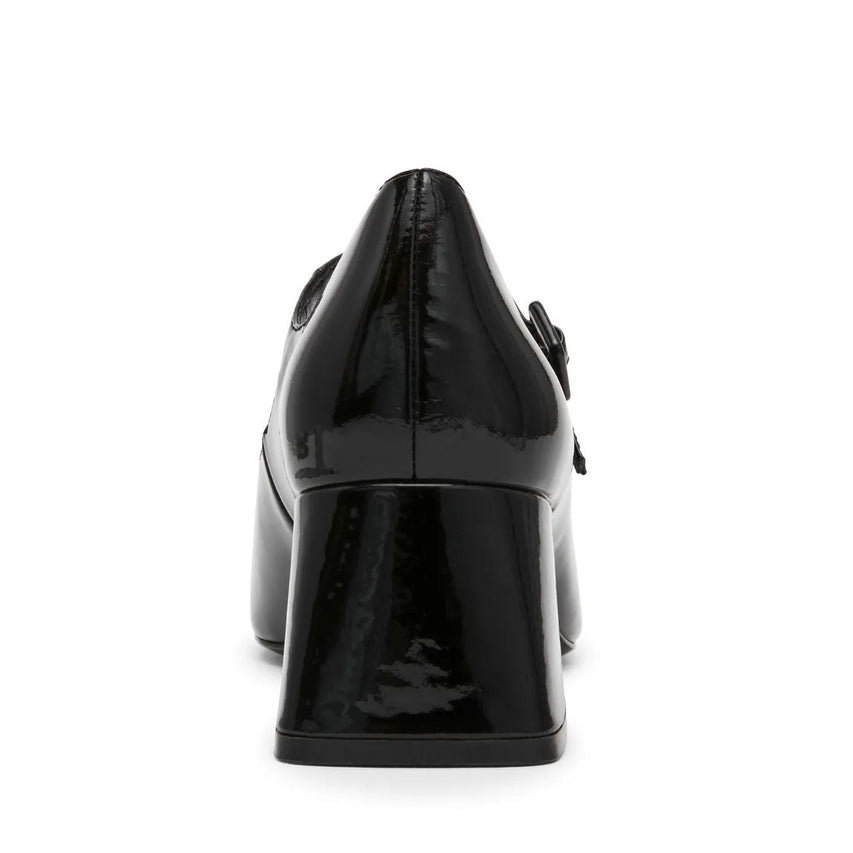 DARCEY BLACK PATENT SUEDE