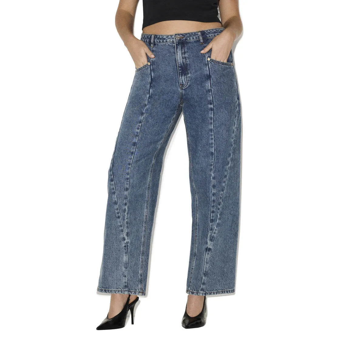 THE SEAMED SYDNEE JEAN IMPERIAL BLUE