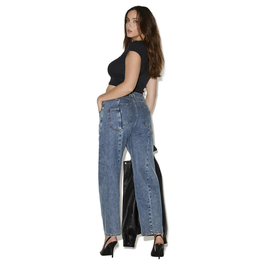 THE SEAMED SYDNEE JEAN IMPERIAL BLUE