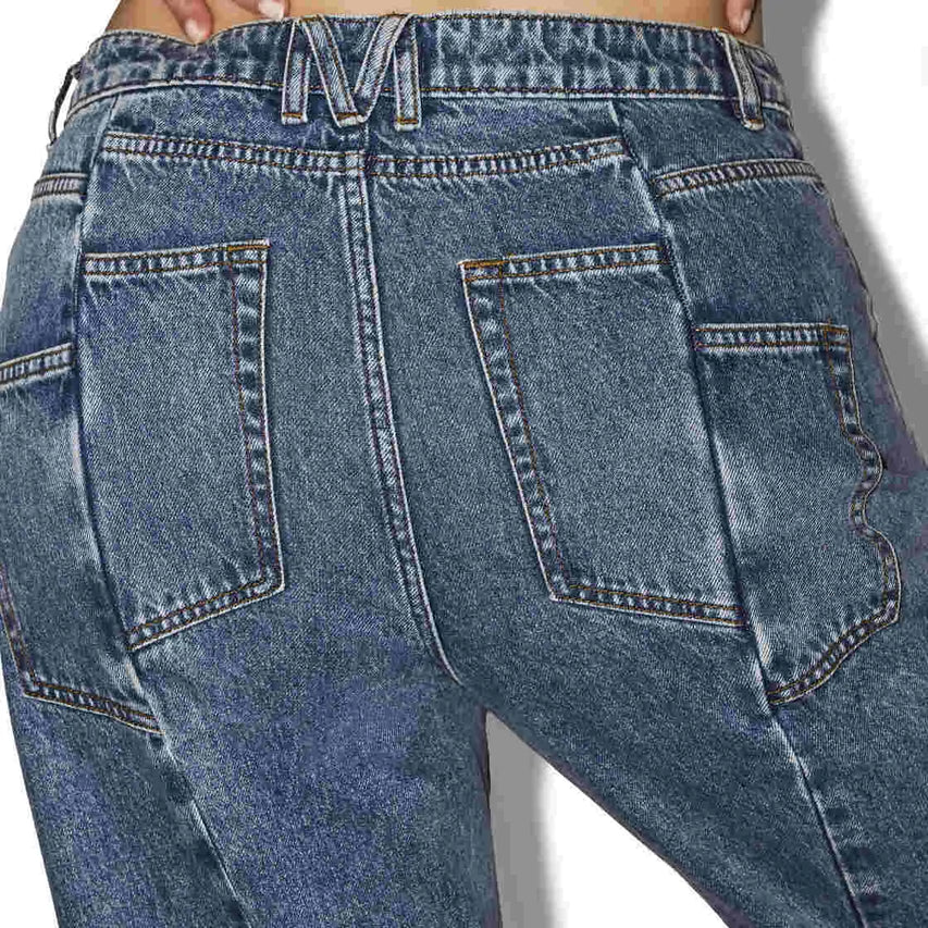 THE SEAMED SYDNEE JEAN IMPERIAL BLUE