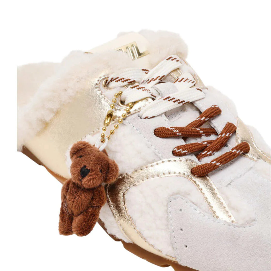 ASIELMULE-FUR OFF WHITE