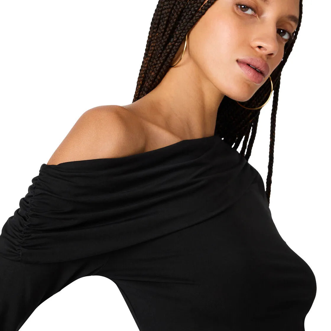 RYDER KNIT TOP BLACK