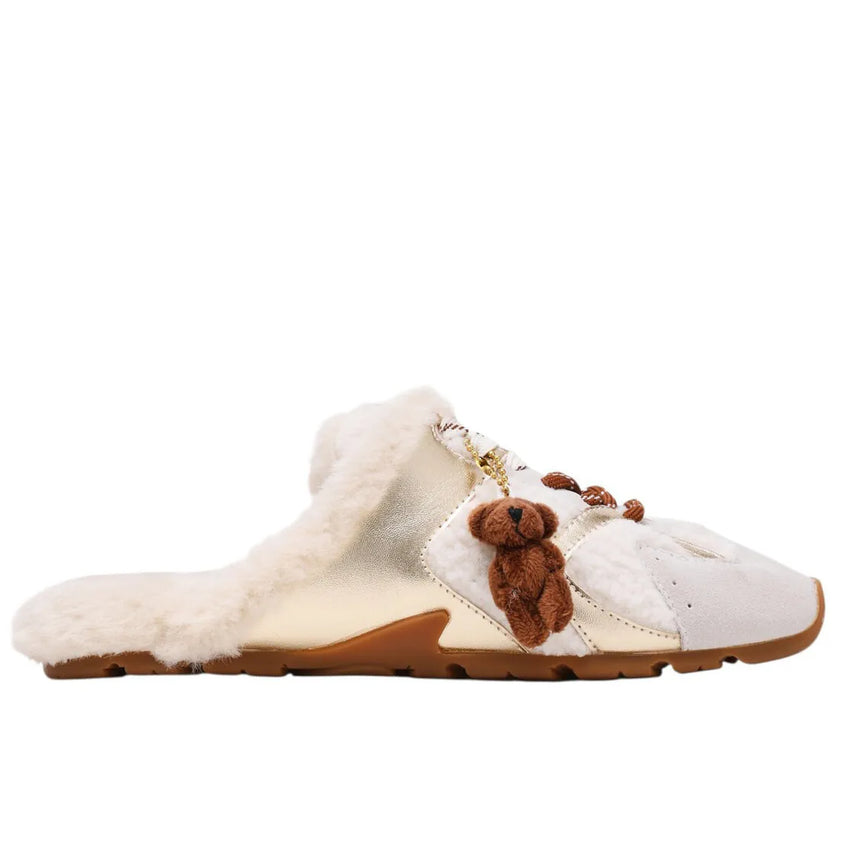 ASIELMULE-FUR OFF WHITE