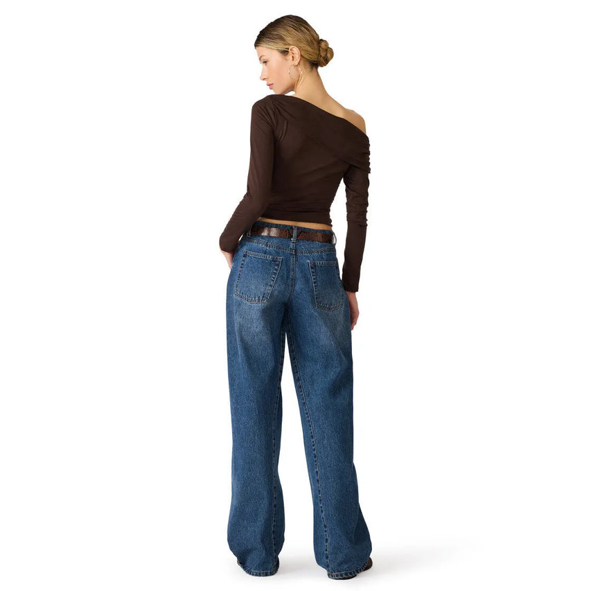 RYDER KNIT TOP WALNUT