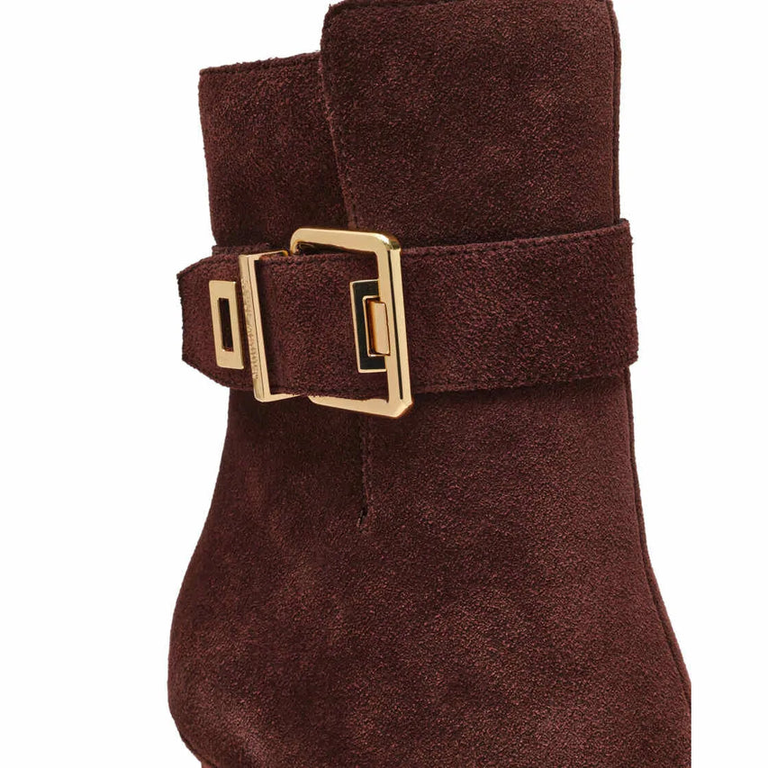 SULTRI CHOCOLATE BROWN SUEDE
