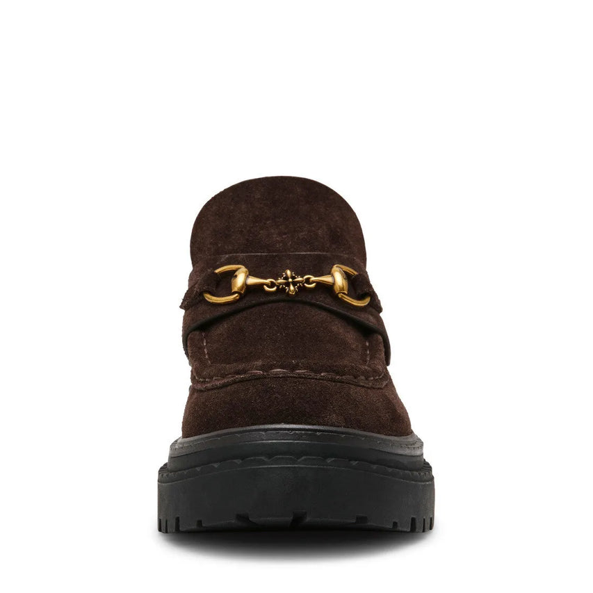 PIPPA CHOCOLATE BROWN SUEDE