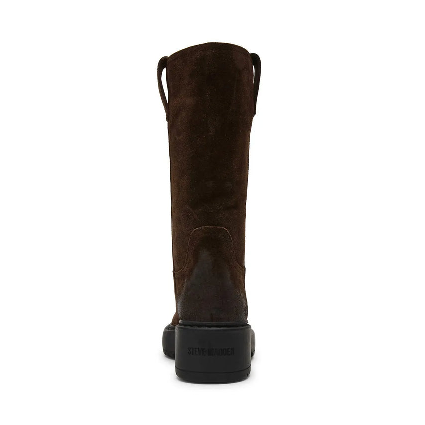 RUCKUS CHOCOLATE BROWN SUEDE