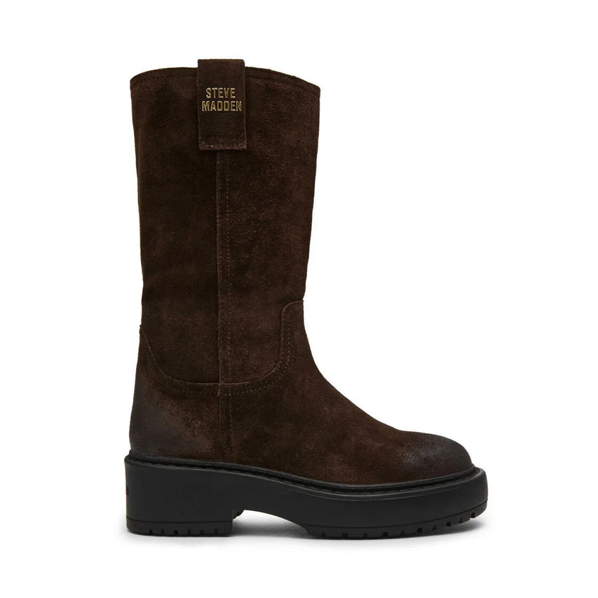 RUCKUS CHOCOLATE BROWN SUEDE
